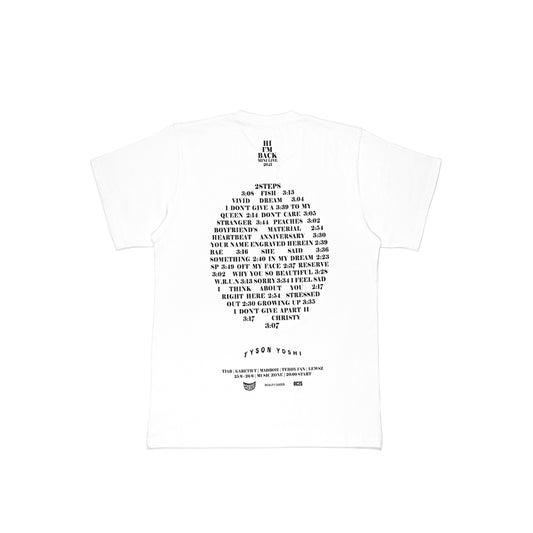 TYSON YOSHI -《 HI I'M BACK 》MINI LIVE TEE