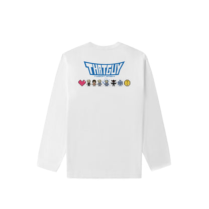 TYSON YOSHI -《 THAT GUY - 8-BIT CHARACTER 》LONG SLEEVE TEE